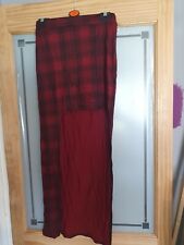 Miso red tartan for sale  STAINES-UPON-THAMES
