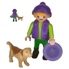 Playmobil figura niño granjero con cachorro de perro comprar usado  Enviando para Brazil