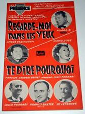 Partition double sheet d'occasion  Paris XI