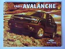 Chevrolet avalanche orig for sale  UK