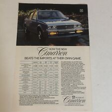 Cadillac cimarron print for sale  Gardendale