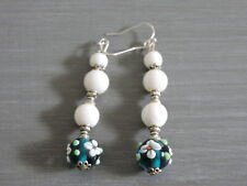 Boucles oreilles perles d'occasion  Cézy