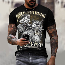 Shirt popeye biker gebraucht kaufen  Erfurt-, Bienstädt