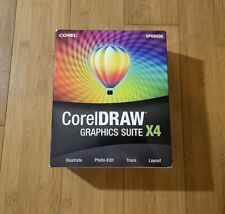Corel CorelDRAW Graphics Suite X4 Upgrade 2008 Big Box With All Manuals CIB for sale  Shipping to South Africa