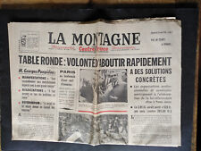 Ancien journal montagne d'occasion  Chomérac