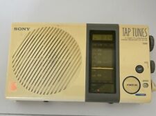Receptor de rádio Sony Tap Tunes ICF-S77W 4 bandas AM/FM testado vintage funciona comprar usado  Enviando para Brazil