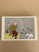 Tintin champagne postcard d'occasion  France