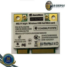 AzureWave AW-NU706H RT3070L Wifi WLAN Half min PCI-E Card 802.11 B/G/N for sale  Shipping to South Africa