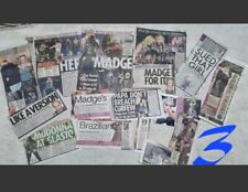 Madonna newspaper clippings for sale  WALTHAM ABBEY