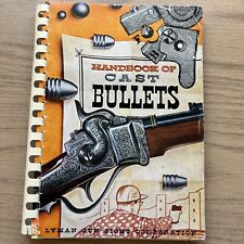 1958 LYMAN HANDBOOK OF CAST BULLETS, CAST BULLET RELOADING MANUAL for sale  Shipping to South Africa