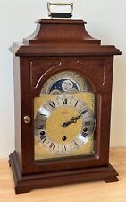 FRANZ HERMLE GERMANY RARE TRIPLE CHIME MOON PHASE BRACKET / MANTEL CLOCK.WORKING for sale  Shipping to South Africa