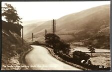 VINTAGE RP POSTCARD. THE SNAKE, APPROACHING SNAKE INN FROM GLOSSOP, DERBYSHIRE., used for sale  Shipping to South Africa