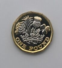 One pound coin for sale  TODMORDEN