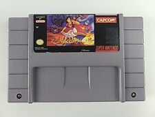 Disney's Aladdin (Super Nintendo SNES, 1993) Cartucho Apenas Autêntico Testado EB comprar usado  Enviando para Brazil