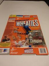 Vintage Wheaties caixa Tiger Woods 2002 digestão de golfe comprar usado  Enviando para Brazil