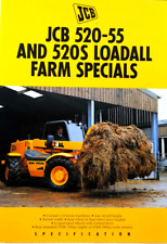 Original JCB 520-55 & 520S Loadall Farm Special Promotion Brochure English Text, used for sale  Shipping to Ireland