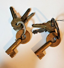 Vintage  Padlock BRASS KEYS Solid Brass Possible Railroad for sale  Shipping to South Africa