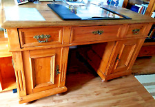Schreibtisch massivholz vintag gebraucht kaufen  Gilching