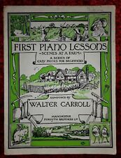 First piano lessons for sale  ASHFORD