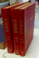 Bibbia volumi collana usato  Lumezzane