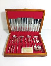 Community Oneida Stainless Steel Cutlery Set With Case 51 Pieces for sale  Shipping to South Africa