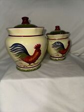 Rooster canister jar for sale  Kimberly