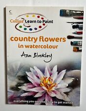 Country flowers watercolour for sale  BILLINGSHURST