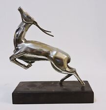 Scultura gazzella bronzo usato  Roma