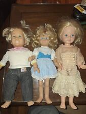 3 Vintage Collectible Dolls. Repo Chatty Cathy, 1984 Kimbery, 1991 Full House, used for sale  Shipping to South Africa