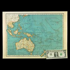 Vintage oceania map for sale  Willow Grove
