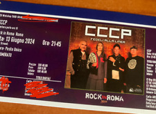 Biglietto concerto cccp usato  Italia