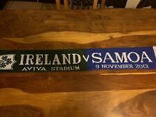 Ireland samoa rugby for sale  BURY ST. EDMUNDS