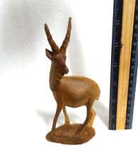 carved deer hand wood for sale  North Fort Myers