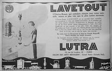 Publicité 1927 lutra d'occasion  Compiègne