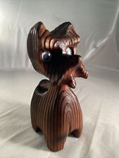 Used, Cryptomeria Dog (rare) Wood Carved Vintage for sale  Shipping to South Africa