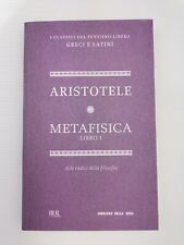 Aristotele metafisica libro usato  Albenga