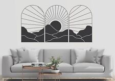 Mountain Sunrise Arch Design Home Wall Art Decal Vinyl Sticker for sale  Shipping to South Africa