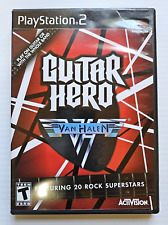 GUITAR HERO Van Halen PS2 Sony PlayStation 2 Manual Completo Roth Alex Eddie comprar usado  Enviando para Brazil