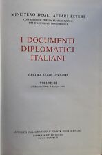 Documenti diplomatici italiani usato  Italia
