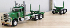 DCP/KCK 3D printed Custom Synergy green Peterbilt 389 log truck&trailer 1/64 for sale  Shipping to South Africa
