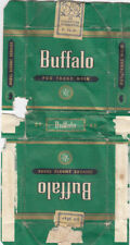 Used, BUFFALO - BELGIUM empty cigarette pack packet label wrapper for sale  Shipping to South Africa
