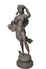 Vintage bronze woman for sale  Shipping to Ireland
