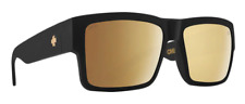 NUEVAS Gafas de Sol Spy Cyrus-Club Midnite-Suaves Mate Negro-Feliz Bronce Oro Spectra segunda mano  Embacar hacia Argentina