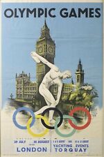 Vintage olympic games for sale  Shipping to Ireland