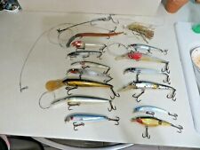 assortment boat clean out, salt water fishing lures, crankbaits divers rebels  for sale  Shipping to South Africa