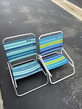 Cadeiras de praia vintage COPA esporte praia surf e aloha coleções alumínio perfil baixo comprar usado  Enviando para Brazil