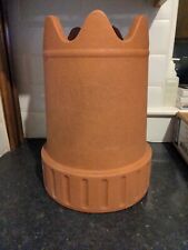 Sankey Chimney Pot Garden Planter Large  Deep Terracotta Pot Plastic 19.99p  for sale  Shipping to South Africa