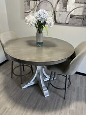 dining set gray table for sale  Evansdale