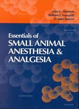 Essentials of Veterinary Anesthesia and Analgesia: Small Animal Practice By Joh usato  Spedire a Italy