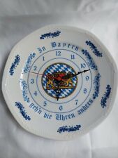 Wanduhr porzellan bayern gebraucht kaufen  Kempten